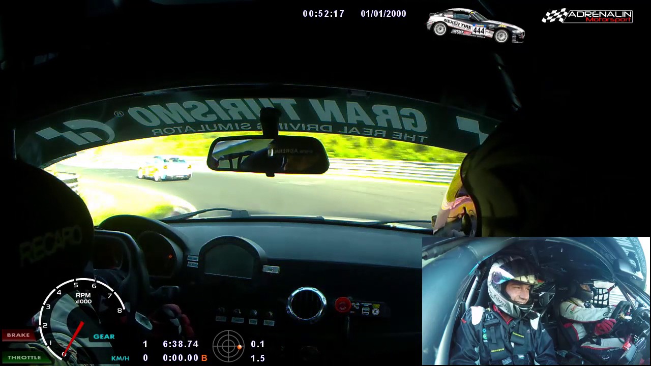 Renntaxifahrt im BMW Z4