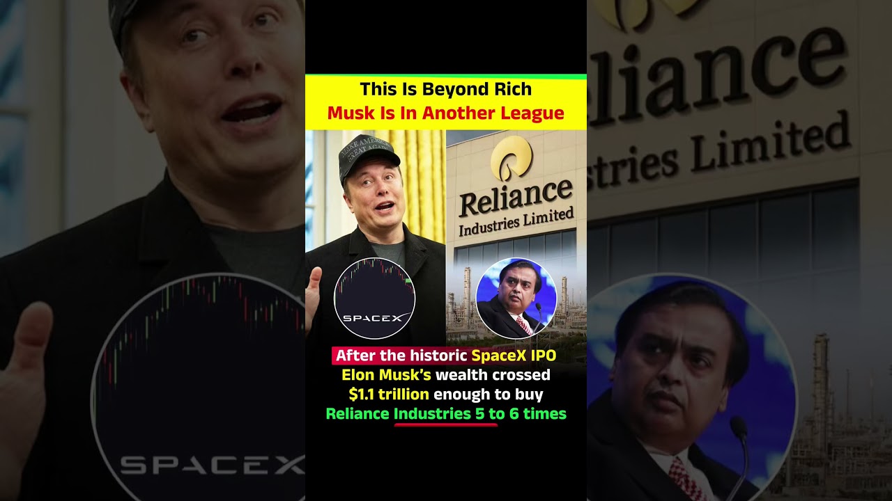 Following the historic SpaceX IPO, Elon Musk&rsquo;s net worth reportedly surged to between $1.1 trillion