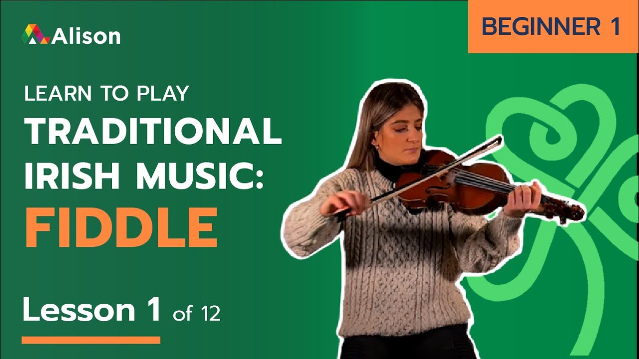 Learn Traditional Irish Fiddle | Beginner 1 | Lesson 1 | Free Online Course