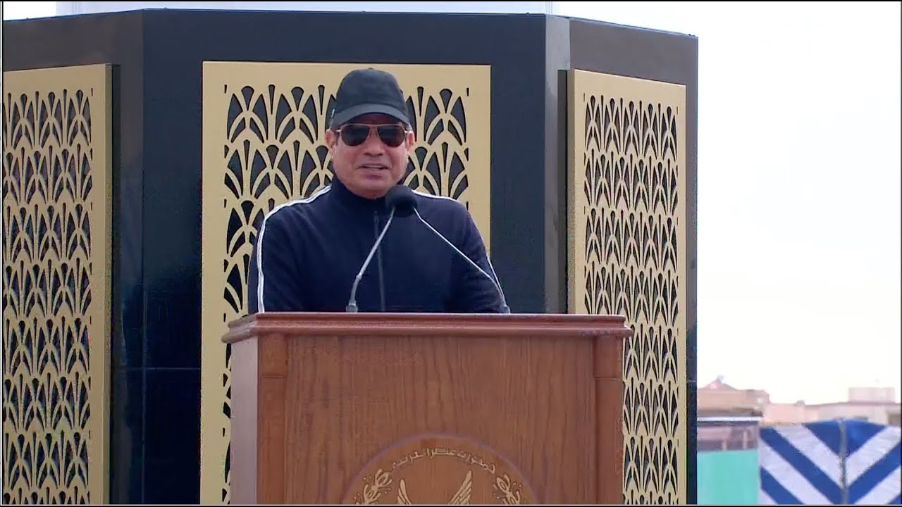 الرئيس عبد الفتاح السيسي يقوم بزيارة تفقدية لمقر أكاديمية الشرطة