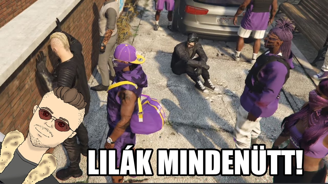 Lilák, lilák mindenütt | GTA V IVÁN RP | 71.rész