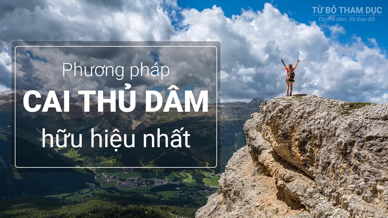 Làm cách nào cai thủ dâm hiệu quả nhất?