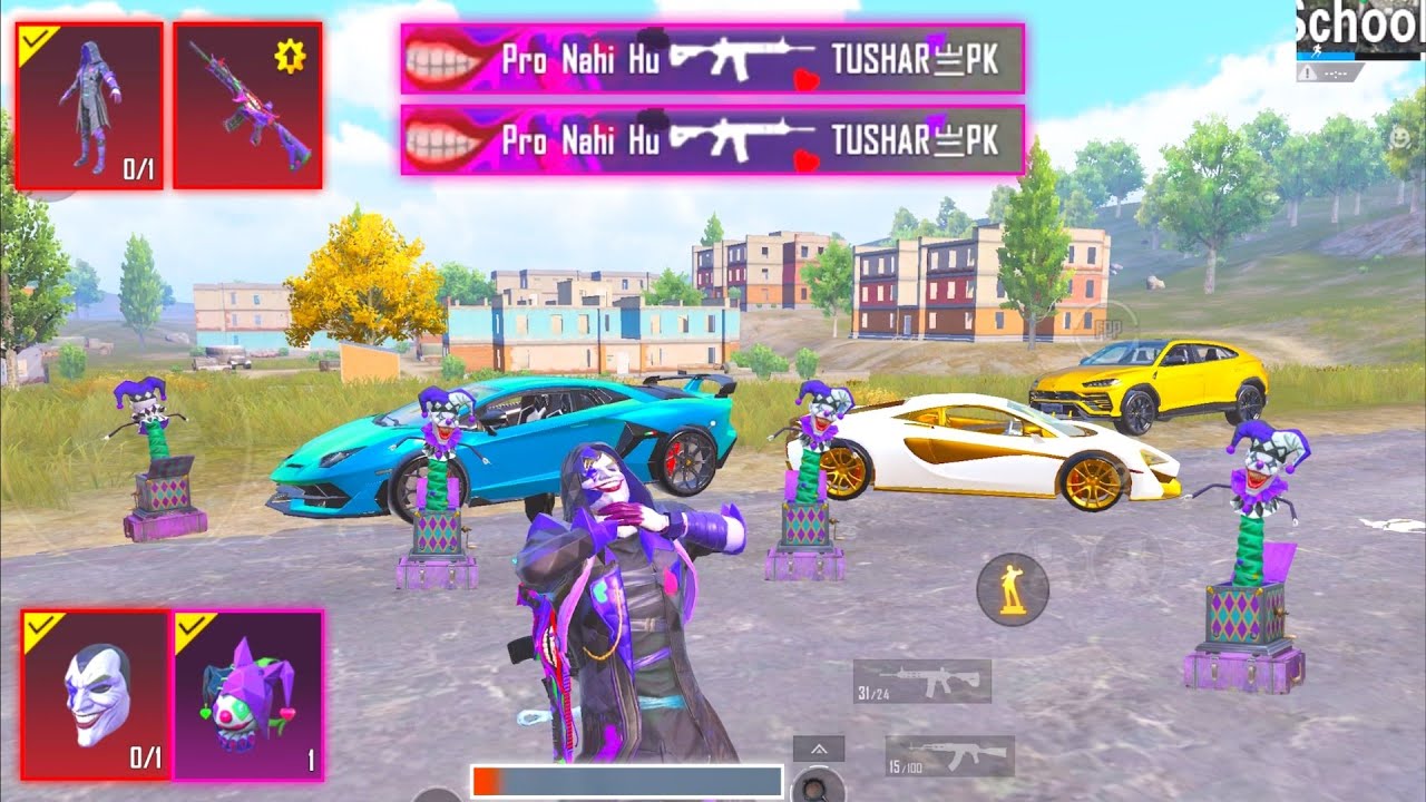 SOLO VS SQUAD 🥵 30 KILLS CHALLENGE WITH FULL JOKER SET IN BGMI - DT GAMING LIVE