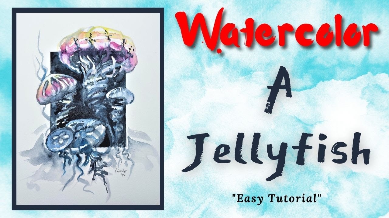Create a Jellyfish in Watercolor
