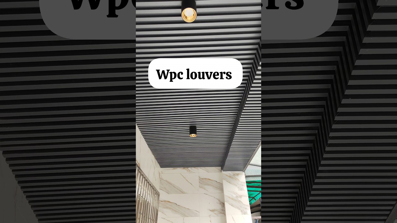 Budget ceiling design | louvers for ceiling#ceilingdesigns #modernhouseinminecraft #buildings