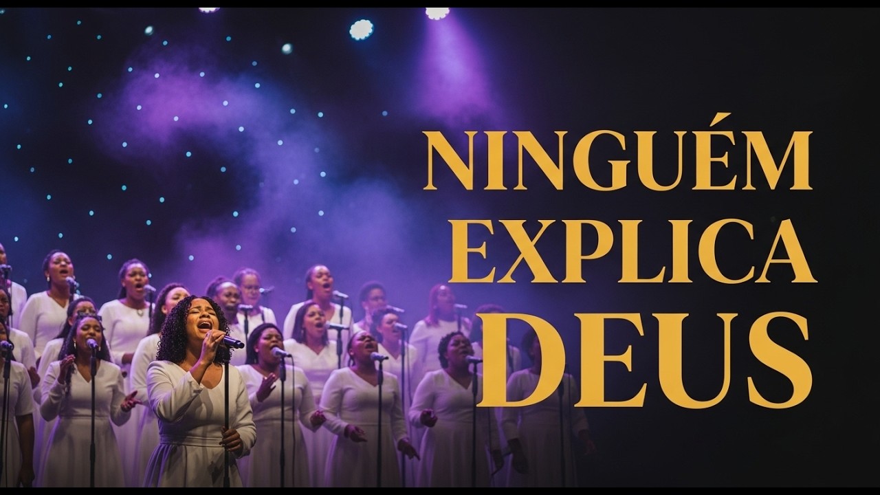 Ningu&eacute;m Explica Deus Coral Gospel Jazz Can&ccedil;&atilde;o do Preto no Branco | Vozes do C&eacute;u IA