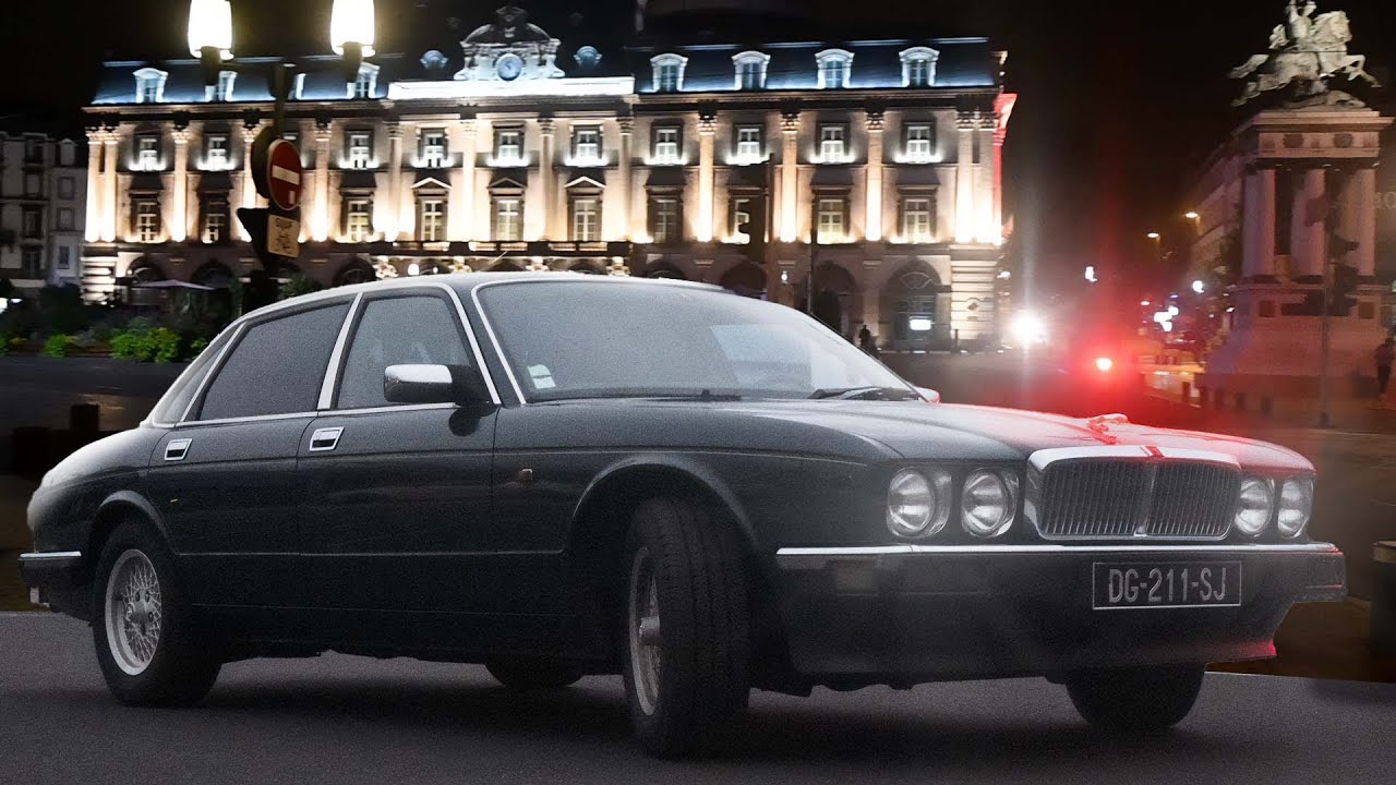 Jaguar XJ-40  Conduite de nuit !