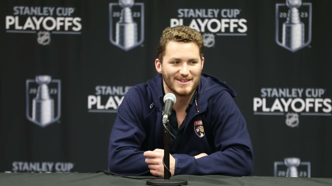Matthew Tkachuk, Panthers Playoff Pregame - Game 7: Florida at Boston Bruins