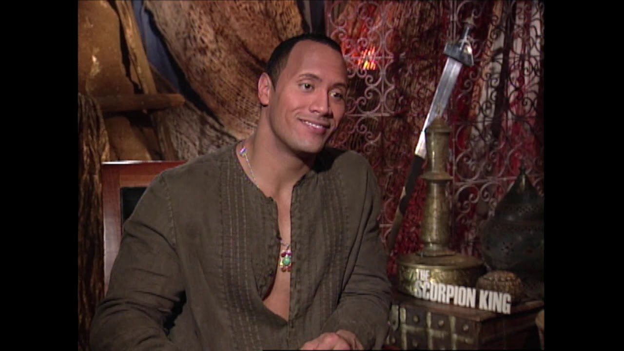 Dwayne Johnson, The Scorpion King, 2002