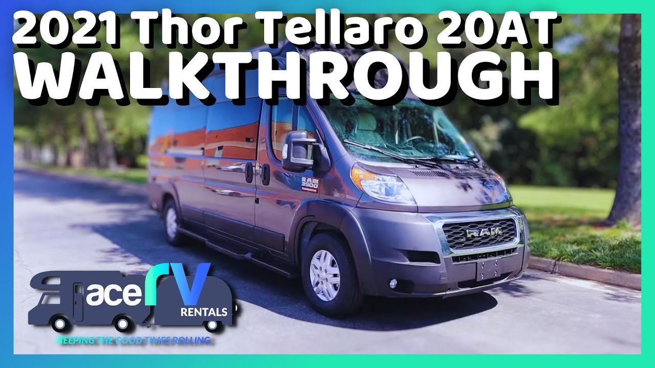 2021 Thor Tellaro 20AT Walkthrough · Ace RV Rentals & Sales