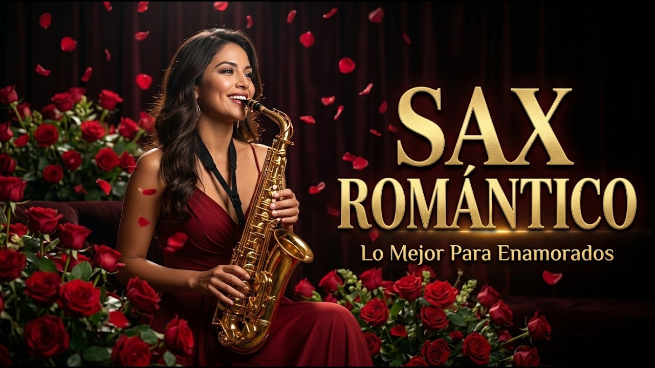 Boleros Románticos en Saxofón – Música Suave para Noches Tranquilas y Descanso Profundo