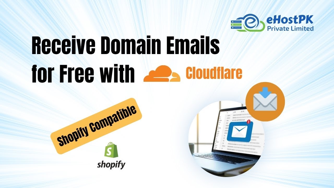 How to Receive Domain Emails for FREE using Cloudflare (also works for Shopify) 2025