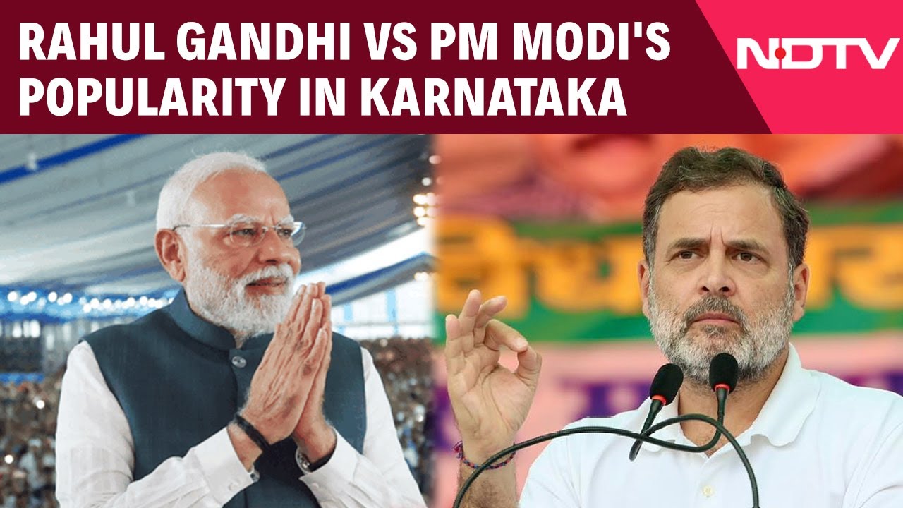 Rahul Gandhi Vs PM Modi: Who is More popular in Karnataka?