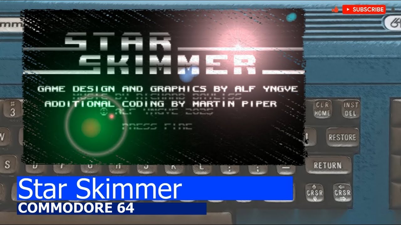 Commodore 64 -=Star Skimmer=-