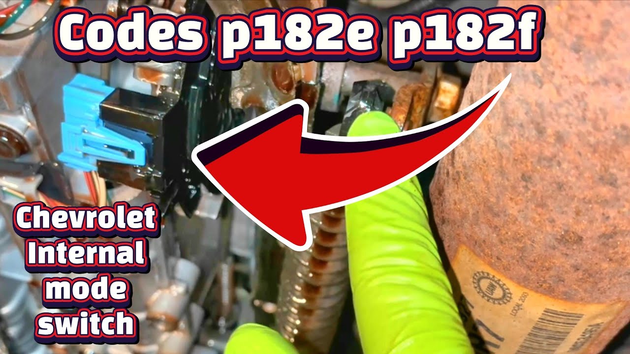 How to Replace Transmission Range / Neutral Safety / Mode Switch 09-14 Chevrolet p182f p182e p0700