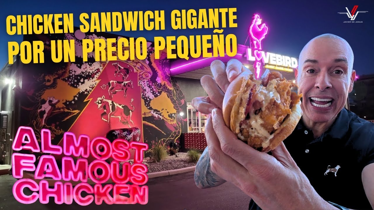 Chicken Sandwich De LoveBird; Una Deliciosa Sorpresa - Review