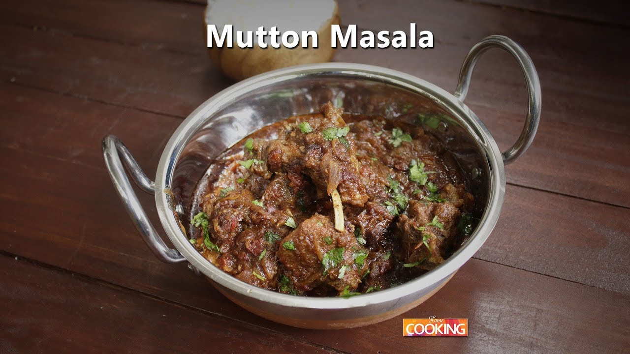 Mutton Masala | Spicy Mutton Curry Recipe