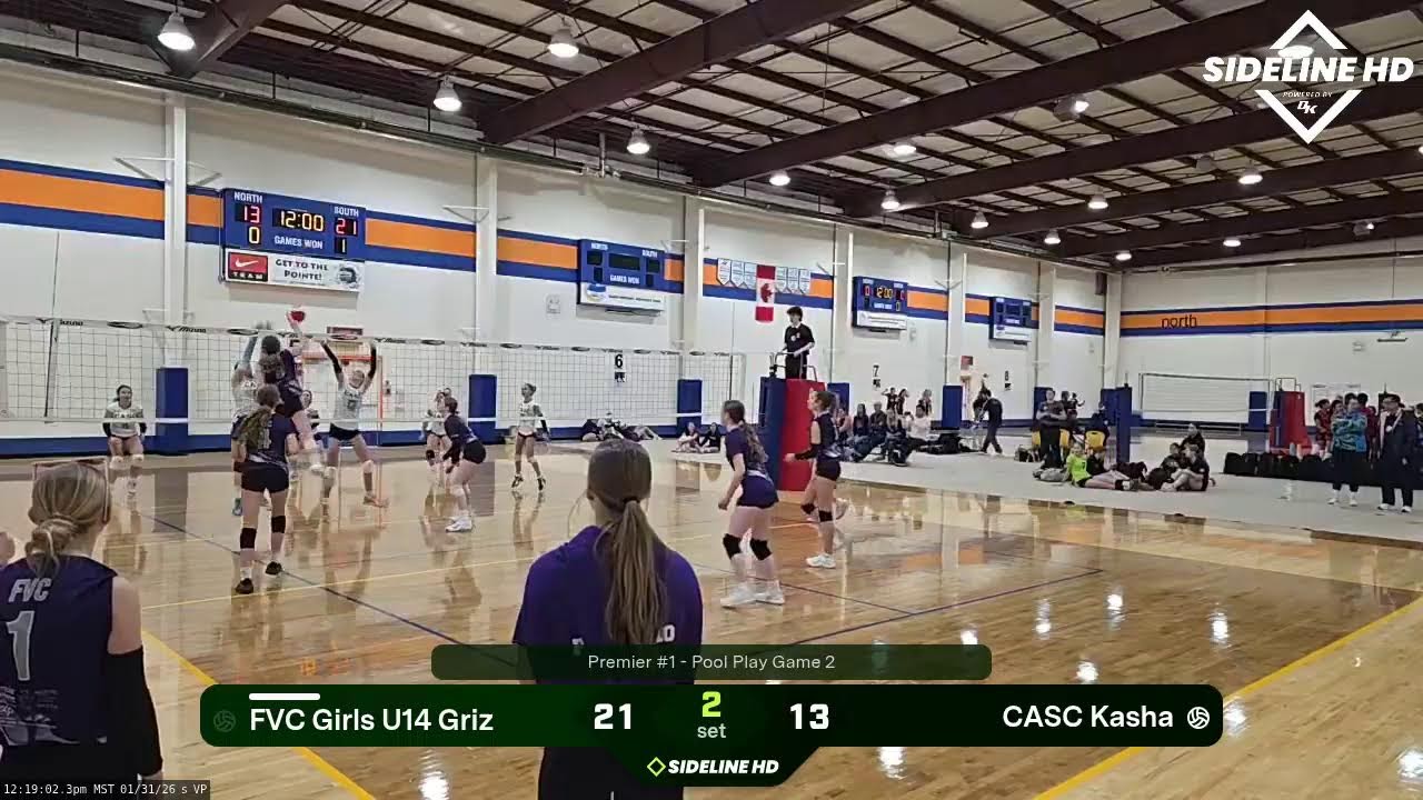 FVC Girls U14 Griz @ CASC Kasha (2026.01.31)