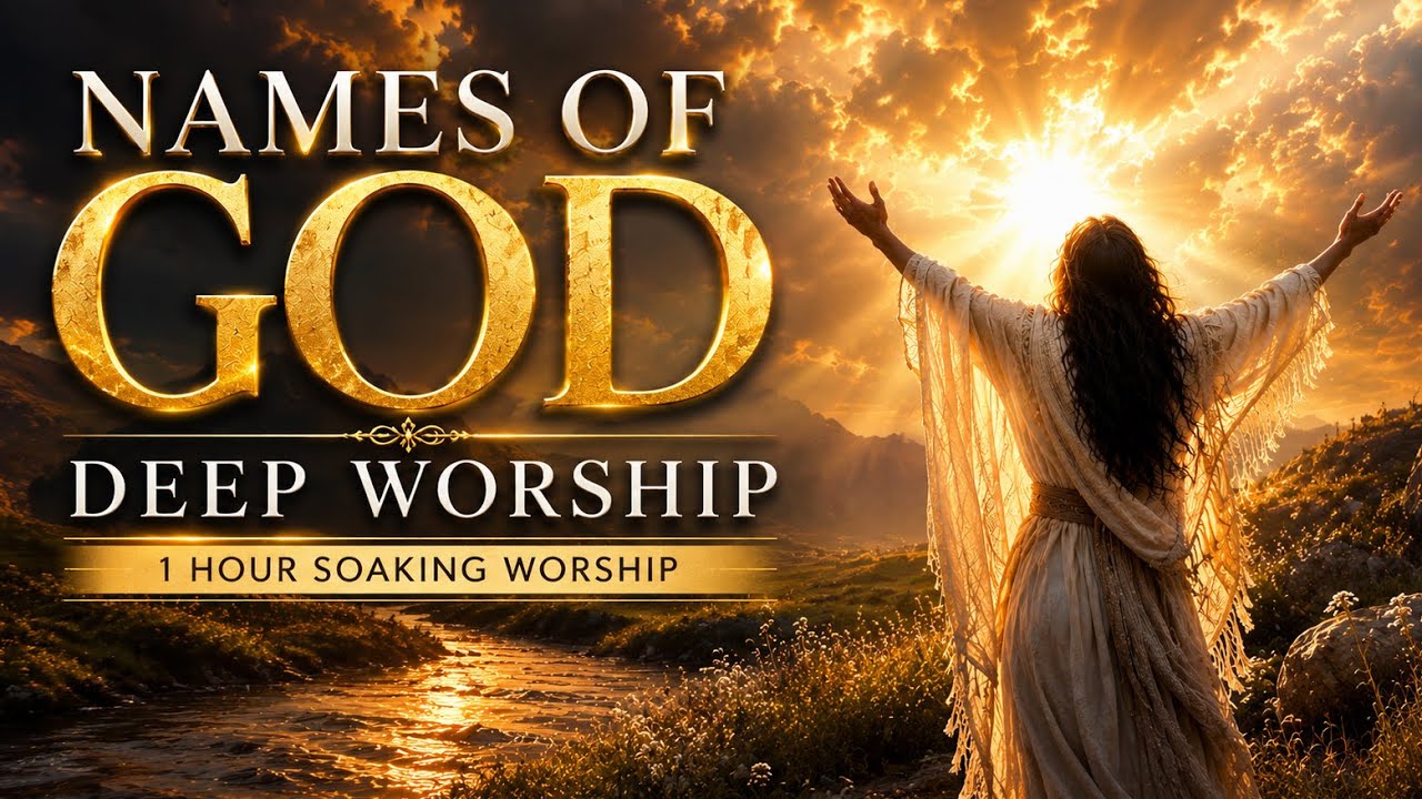 Names of God Worship Album | 1 Hour Deep Soaking Worship Prayer | Yahweh, Rapha, Shalom & More 