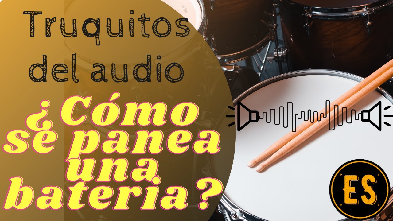 🥁 ¿Como PANEAR una bateria?🤔 Y algunos truquitos mas!🤯
