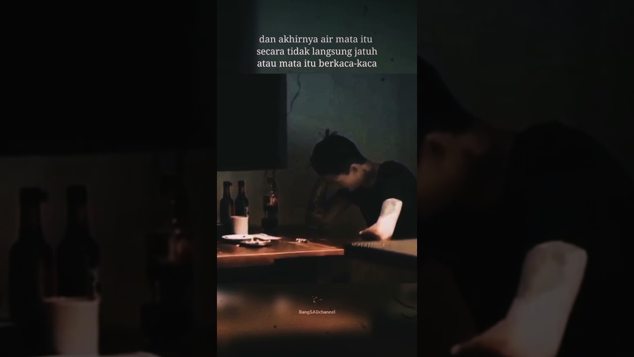 BangSADstory ketika laki-laki menangis || #quotes #sadstatus #sedih Shorts