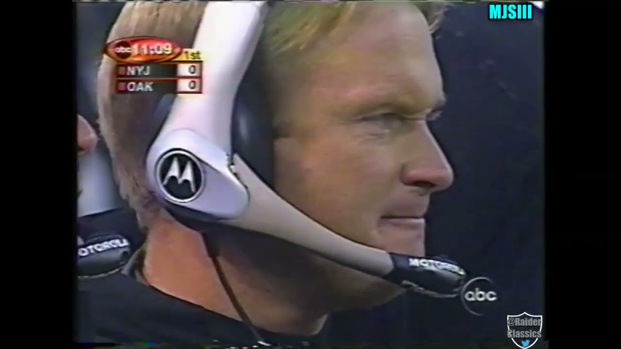 2001 AFC Wildcard New York Jets at Oakland Raiders
