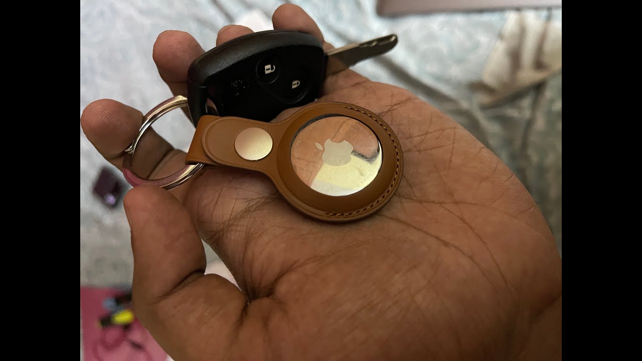 Apple AirTag Leather Keyring (Saddle Brown) Unboxing & first impressions in 4K Dolby Vision HDR