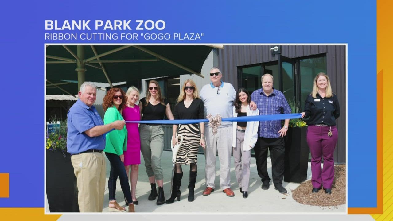GoGo Plaza is now open at the Blank Park Zoo