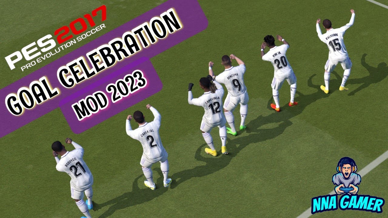 PES 2017 | NEW GOAL CELEBRATION MOD 2023