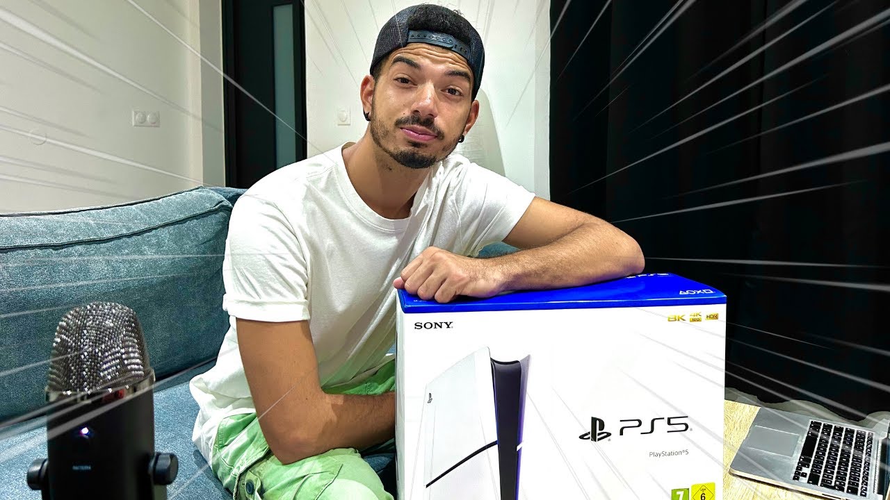 ASMR Unboxing PS5 Slim