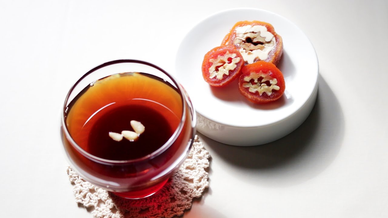 매력적인 맛  ‘수정과’ 만들기/ スジョングァ(韓国伝統の飲み物)/ Sujeonggwa (Cinnamon Punch)