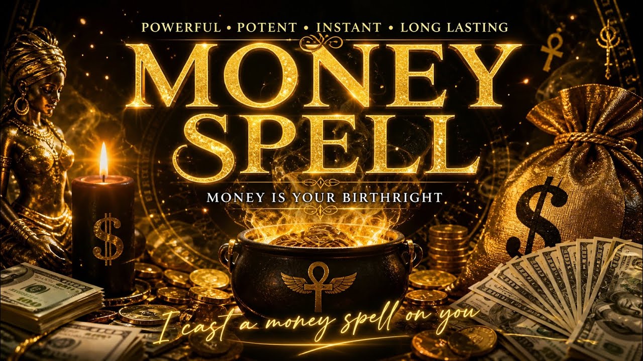 POWERFUL MONEY SPELL CHANT 💰🔥 (Instant Wealth, Abundance & Prosperity Attraction) | Hoodoo Money