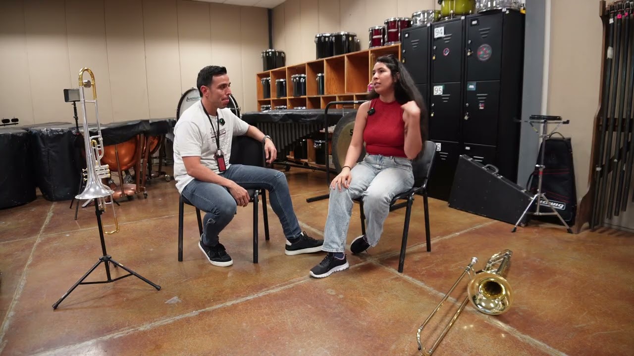PLATICANDO Y TOCANDO🤠 CON FRIDA CANO👧 UNAS DE LAS MEJORES TROMBONISTAS DE MEXICO