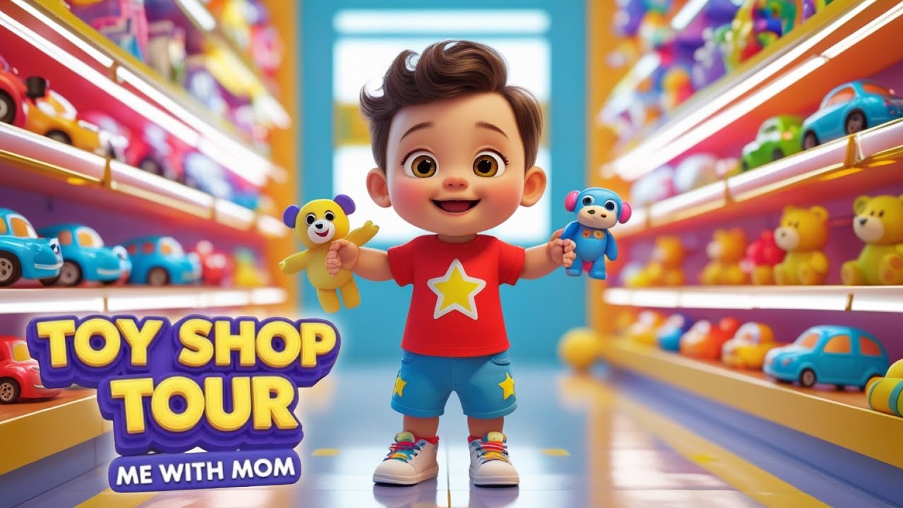  Kids Toy Shopping Song 🎉 | Jump, Clap & Sing Along! | Bloobytv #bloobytv 