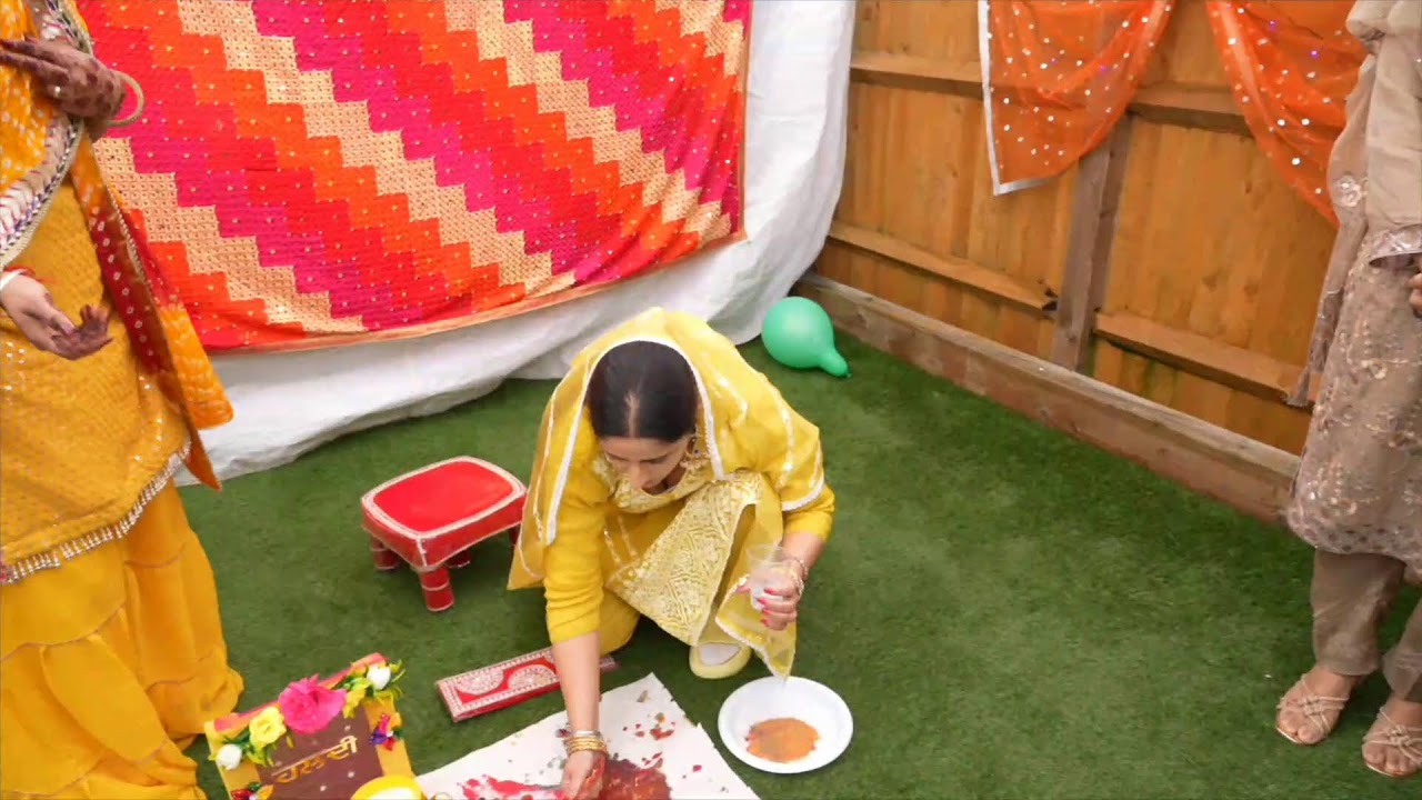 Gurjeet and Mana Maiyan ceremony