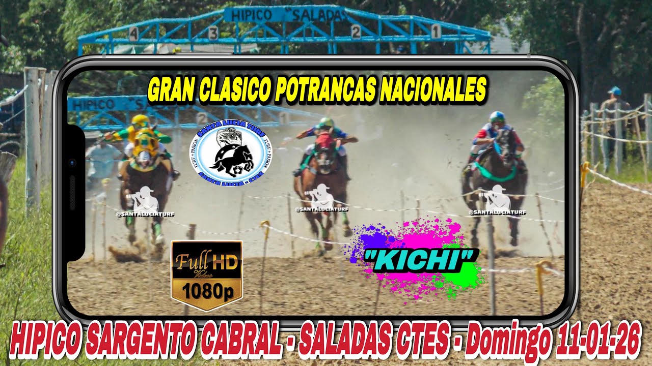 KICHI - Clásico Central - H. Sargento Cabral Saladas Ctes, Domingo 11-01-26