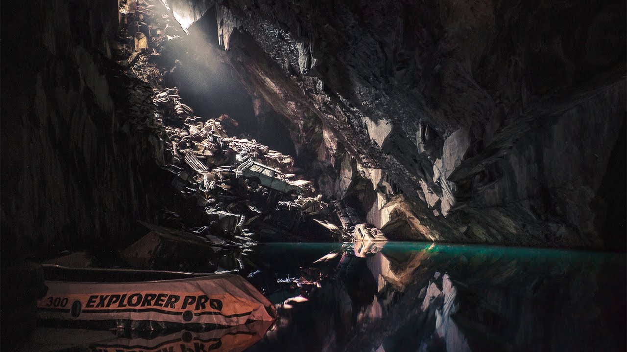 CAR CAVE Found 1000's of Cars Deep Underground (Cavern Of Lost Souls, Wales)