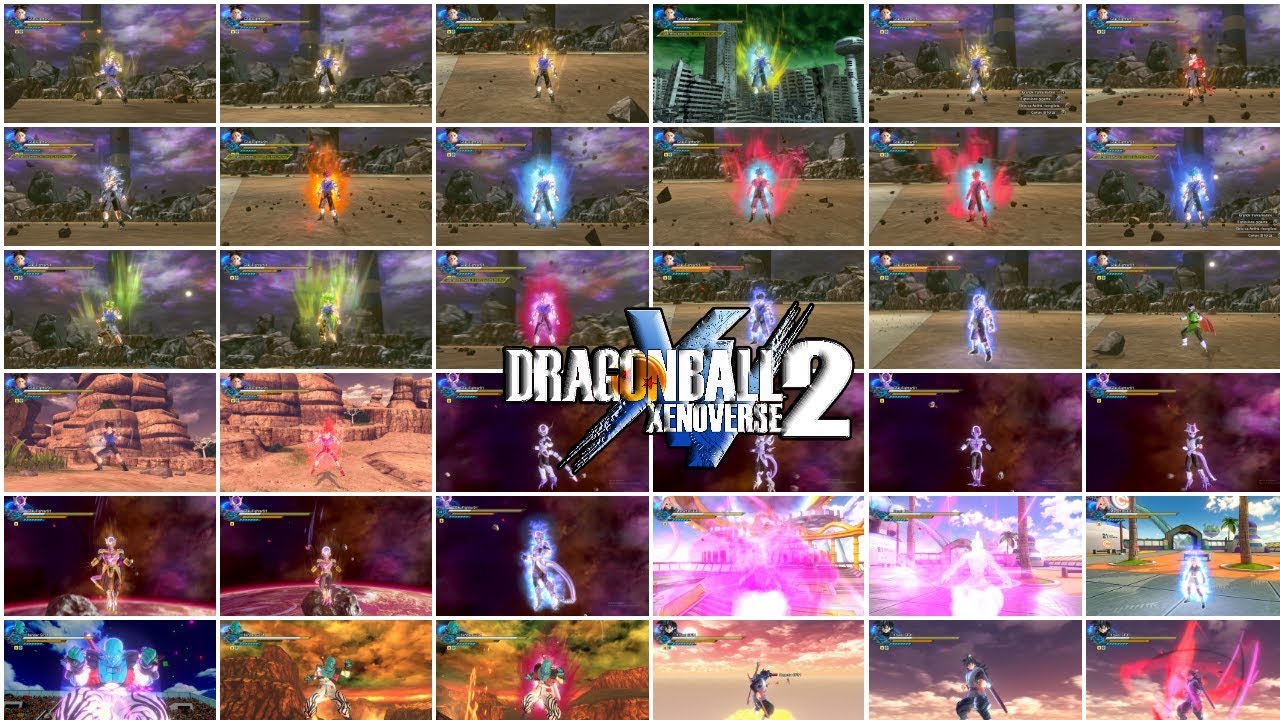 43 TRASFORMAZIONI PER I VOSTRI PG (TUTTE LE 5 RAZZE) SU DRAGON BALL XENOVERSE 2 [HD - ITA - PC]