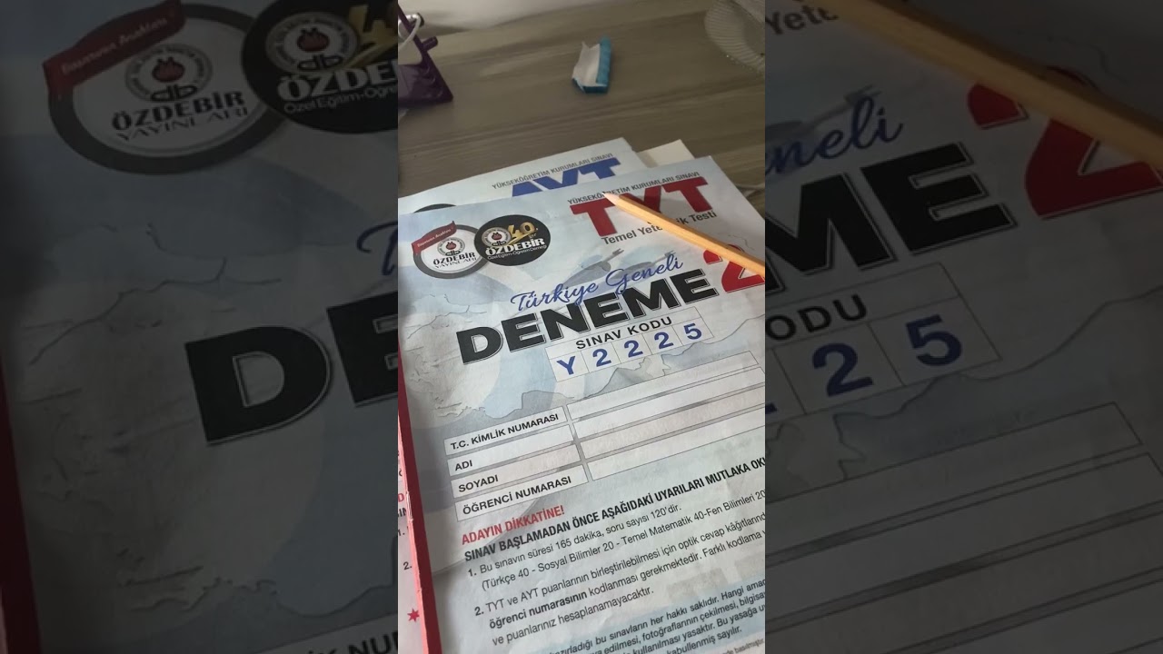 &Ouml;zdebir 4 T&uuml;rkiye geneli deneme&hellip; #&ouml;zdebir #&ouml;zdebirtyt #t&uuml;rkiyegenelideneme 