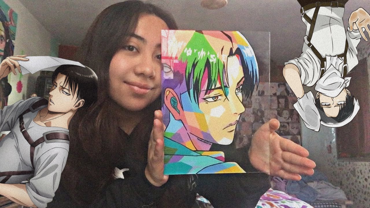 Glass Painting / Pintando en vidrio a LEVI ACKERMAN