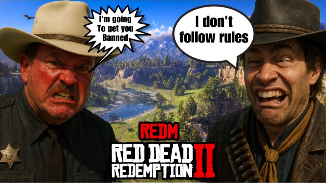 НАМЕРЕННО раздражает игроков REDM-ролевых игр (RDR2)