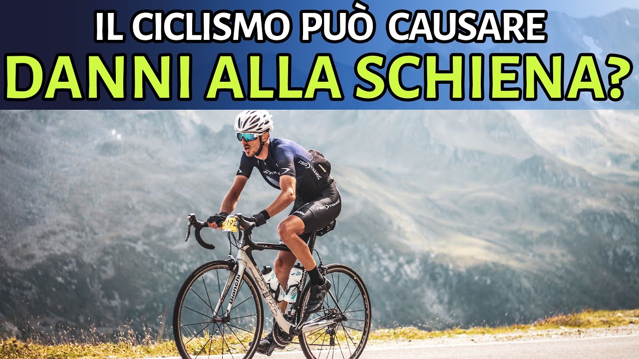 Andare in BICI può danneggiare la nostra SCHIENA? - #pilloledibiomeccanica
