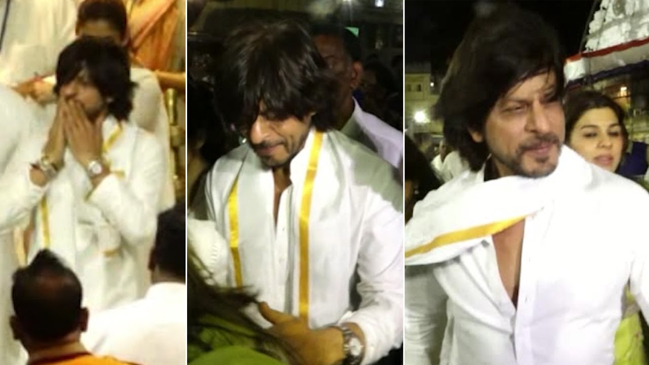 Shah Rukh Khan & His Family Visits Tirumala on Ocassion of Jawan Release | Manastars