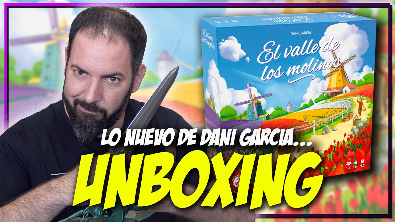 UNBOXING de EL VALLE DE LOS MOLINOS | El nuevo JUEGO de Dani Garcia