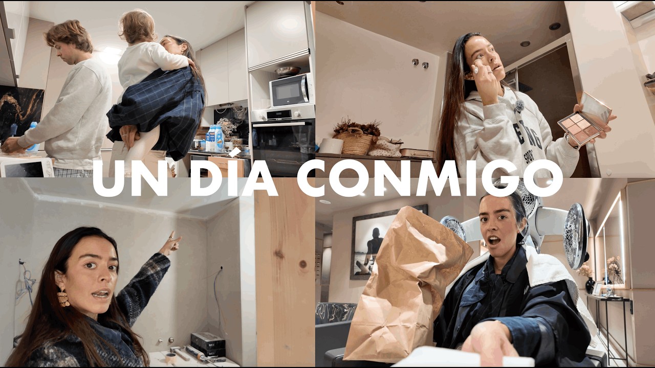 Un día conmigo - reforma de casa, Bruna y nuevo corte de pelo