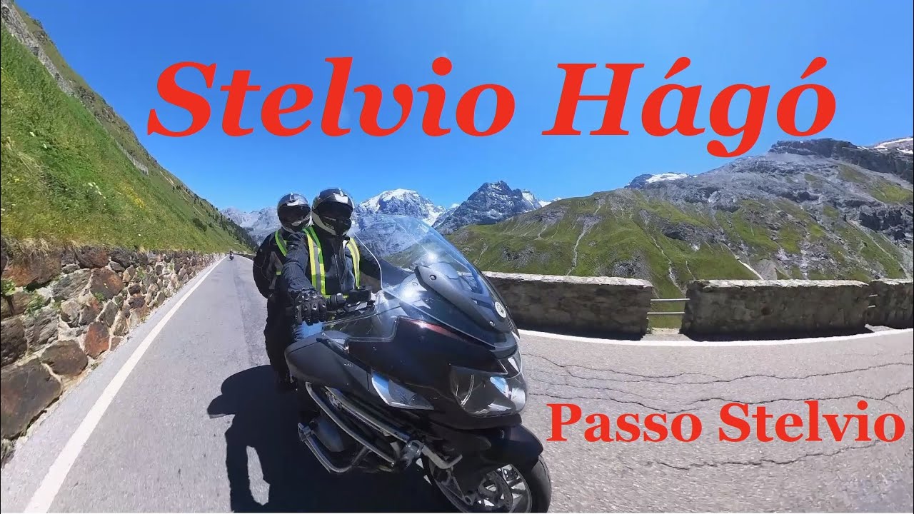 A Stelvio Hágó (Passo dello Stelvio) meghódítása 2758 méteren