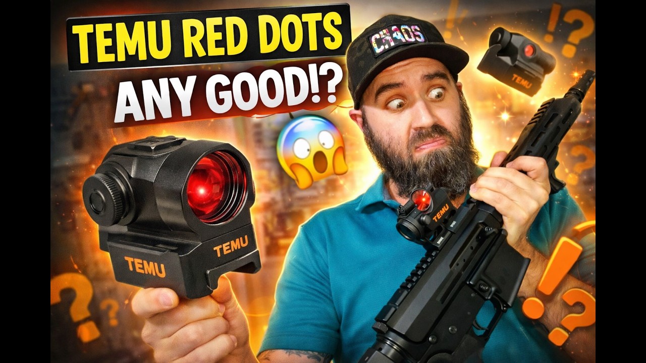 The Cheapest Red Dot on Temu… Does It Even Work?