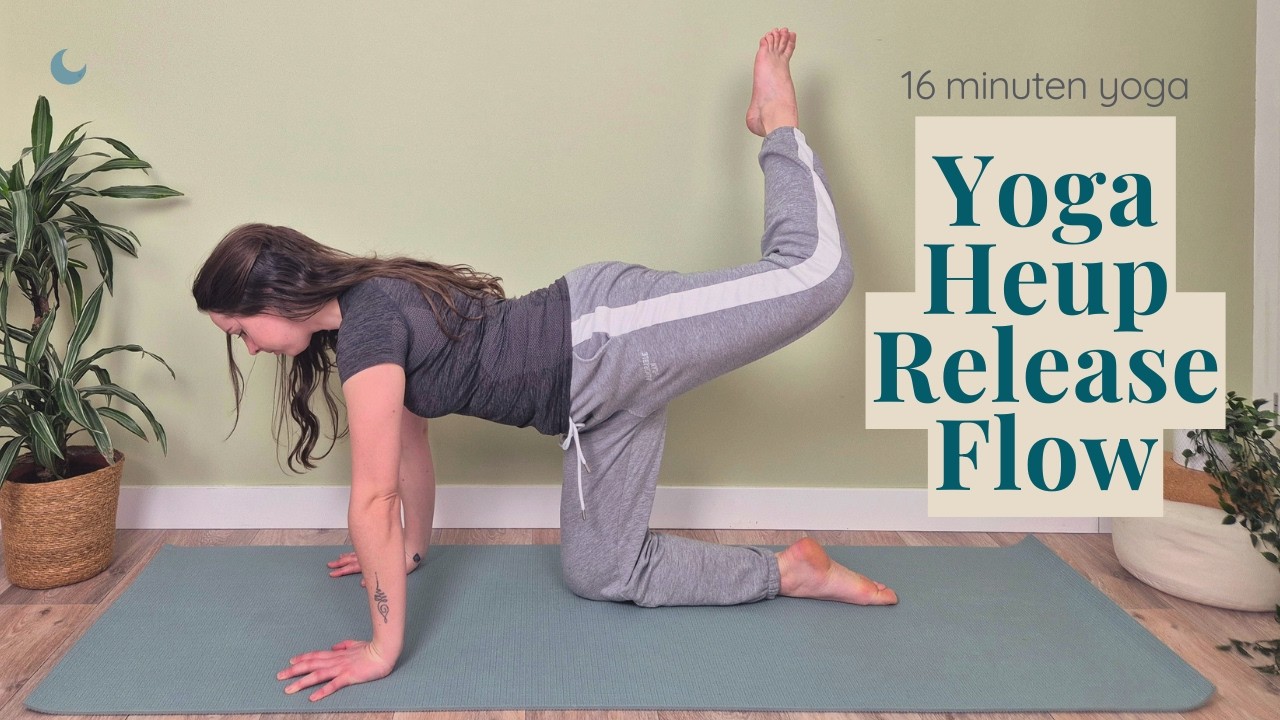 Heup Release Flow - Nederlandse Yogales van 16 minuten