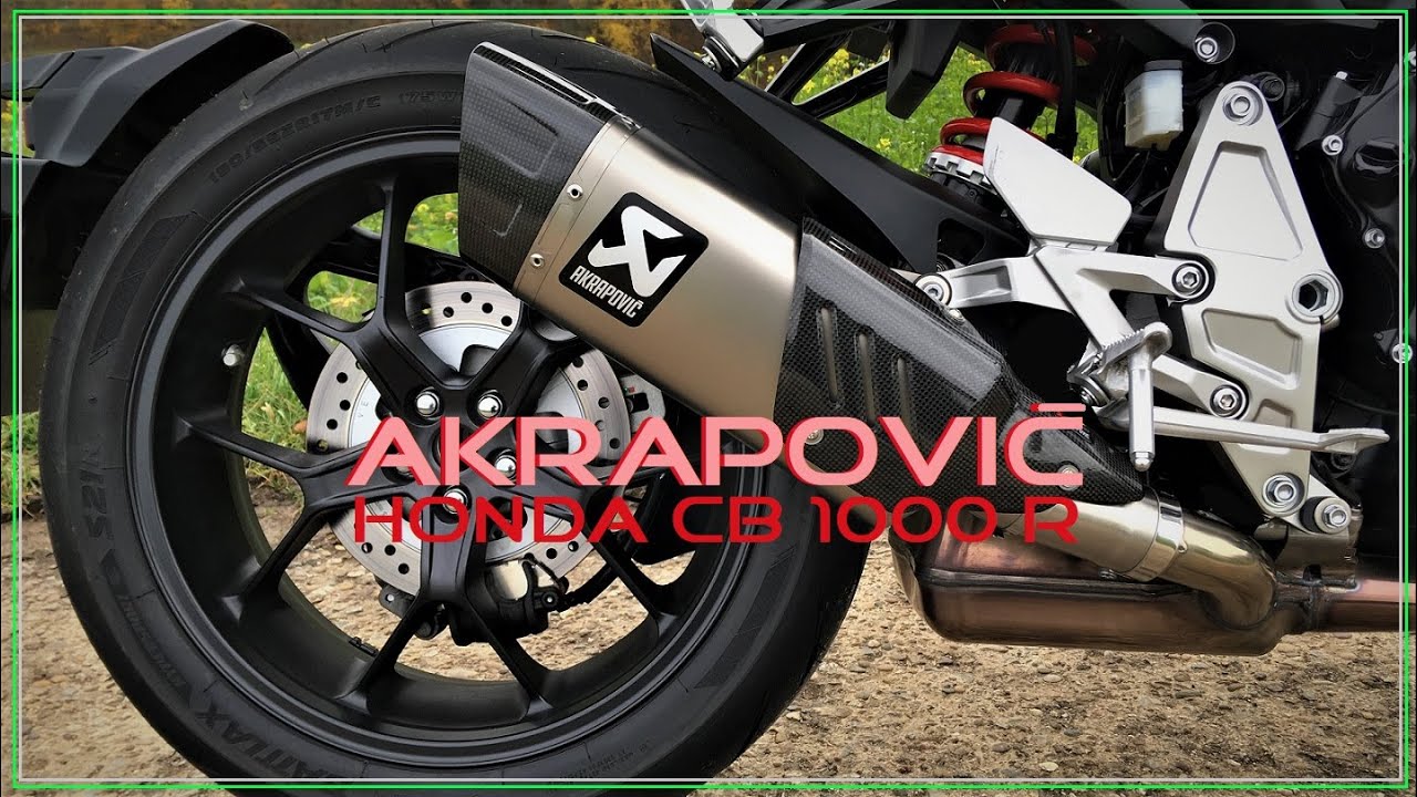 Akrapovic Exhaust /  HONDA CB 1000 R  neo sports cafe