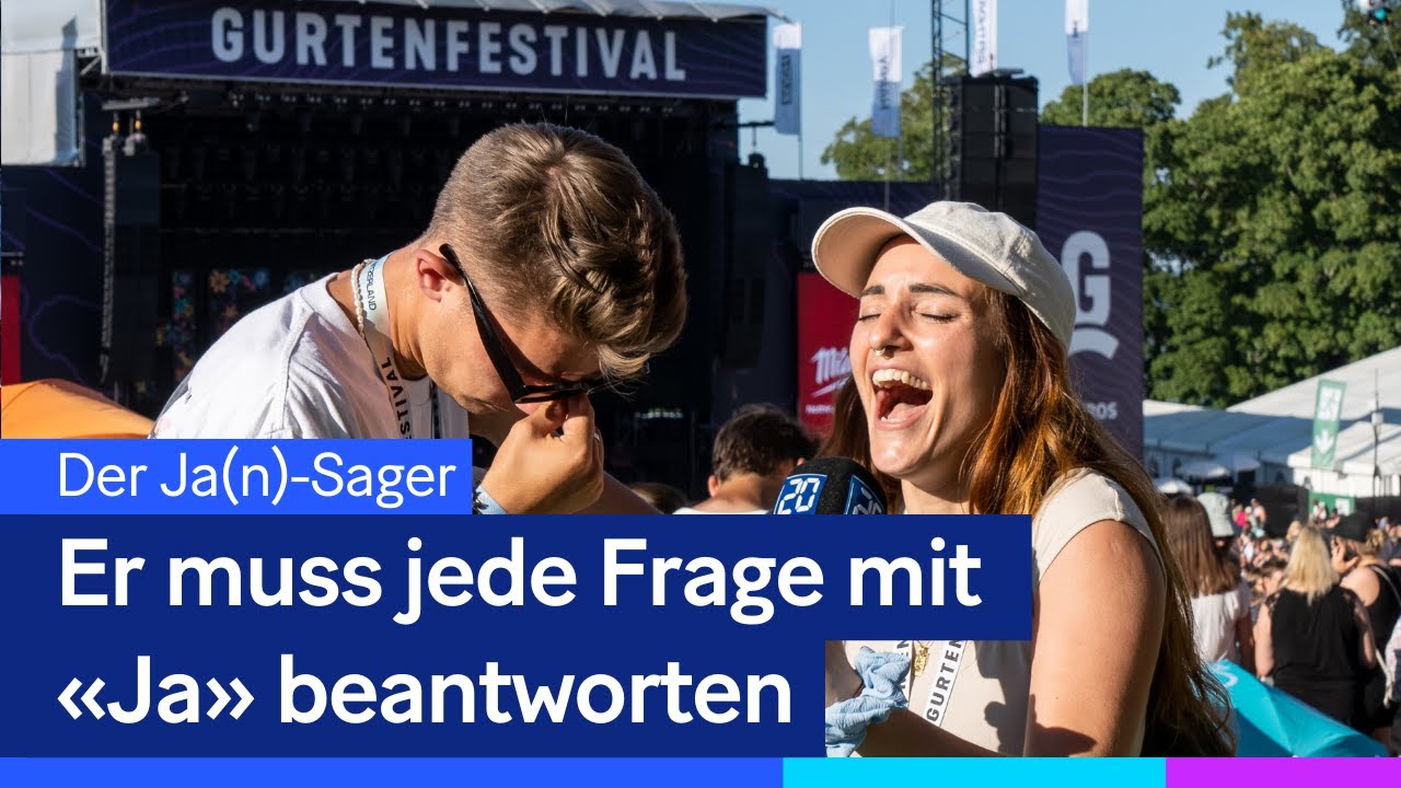 Der Ja(n)-Sager am Gurtenfestival